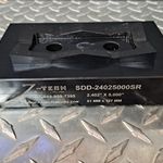 Custom Super Dandy Die 2.402" x 5.00"  (61mm x 127mm) with Standard 0.072" Radius Corners