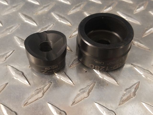 Custom Round die,  1.280" Dia.