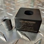 Custom Micro Dandy Die Set  - Single Stud Pull - "DD" 0.625"  Dia. by .550" Over Flat 