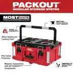 Milwaukee 48-22-8425 PackOut Tool Case with Custom CNC cutout(s) for BV-200-6 and 2ea CYL-200-Series Cylinders