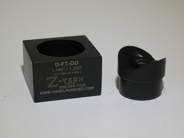 Round Double "D" Dieset 1.140" x 1.080" 