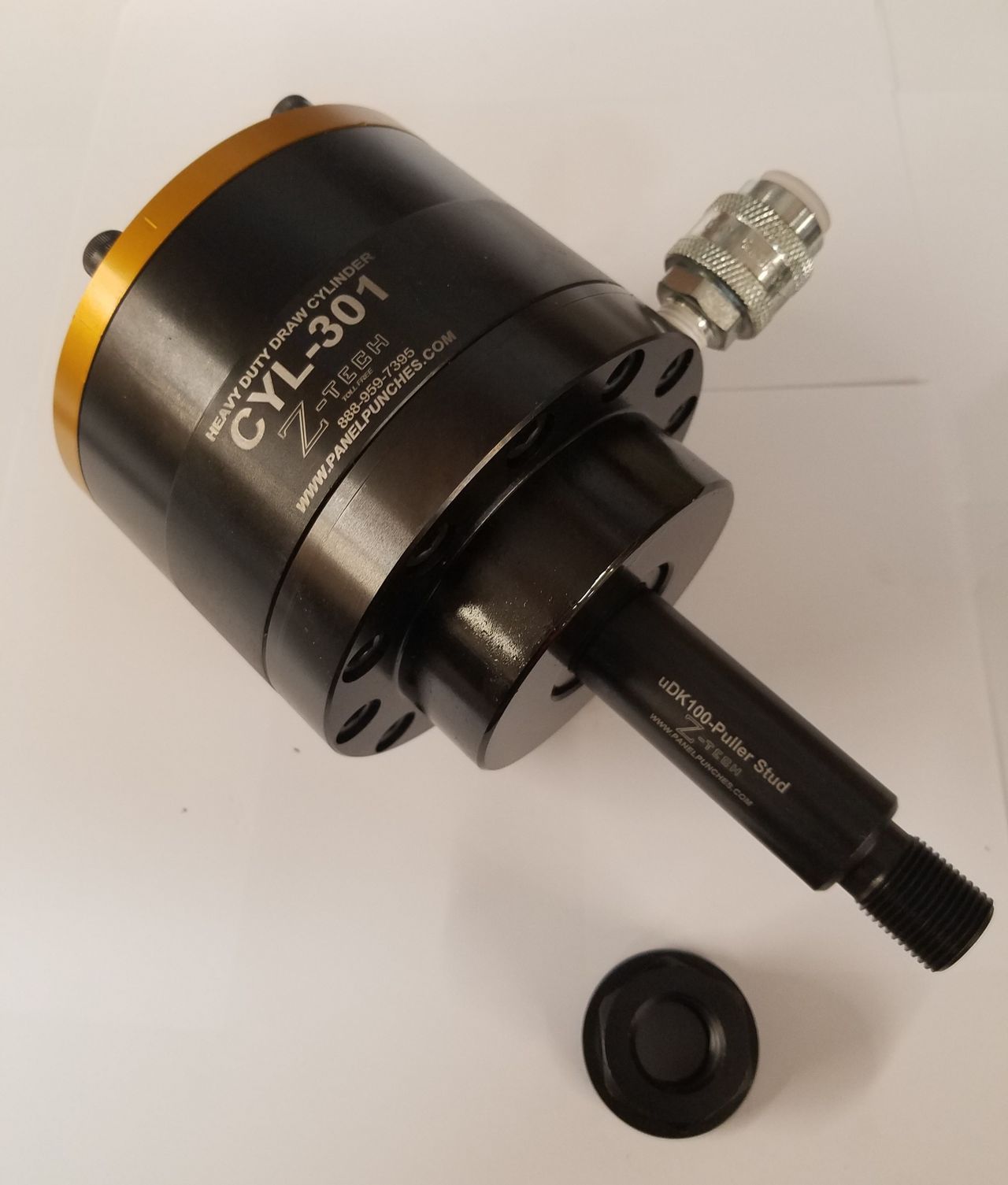 STEP 1:  Thread Pull-Stud into Cylinder