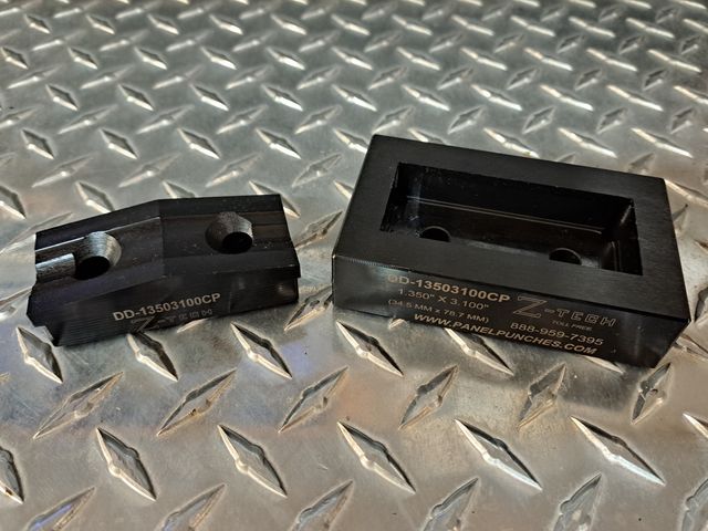 Custom Dandy Die Set
1.350" by 3.110" (34.3mm by 79.0mm)
