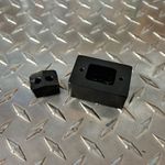 Custom MD series die set 0.450" by 1.850"  with mounting screw cut outs per supplied documentation.