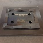 Custom Super Giant Dandy Die Set 5.470" x 7.360" with standard radius corners.  For SEL-751 Feeder Protection Relay panels.  Requires the BV-200-6 Balanced Drive System, 2ea CYL-200D Cylinders and a hydraulic power source for operation.