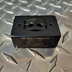 Custom Mini Dandy Die Set Opening Size 0.791" x 1.106" with 0.118 Radius Corners 