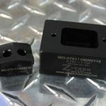 Custom Mini Dandy Die Set Opening Size 0.791" x 1.106" with 0.118 Radius Corners 