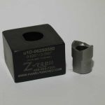 Custom Micro Dandy Die Set  - Single Stud Pull - "D" 0.625"  Dia. by .550" Over Flat 