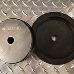 Round Die 4-13/16" (4.813") (122.25mm) Dia. Use 3/4-16 thread pull stud cylinder Includes heavy duty punch