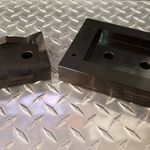 Super Dandy Dieset (Heavy Duty Version) Opening Size 3.189" x 4.606" (81MM x 117MM).  Standard opening for Harting "B" series and Wieland connectors, Includes guide holes in die base for drilling device mounting holes.