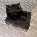 Opening Size 2.795" x 3.386" (71MM x 86MM) Standard opening for Harting "B" series and Wieland connectors.  Also compatible with Grace Port K3 frames.  Includes guide holes in die base for drilling device mounting holes.  Sharkie Style Heavy Duty Punch 