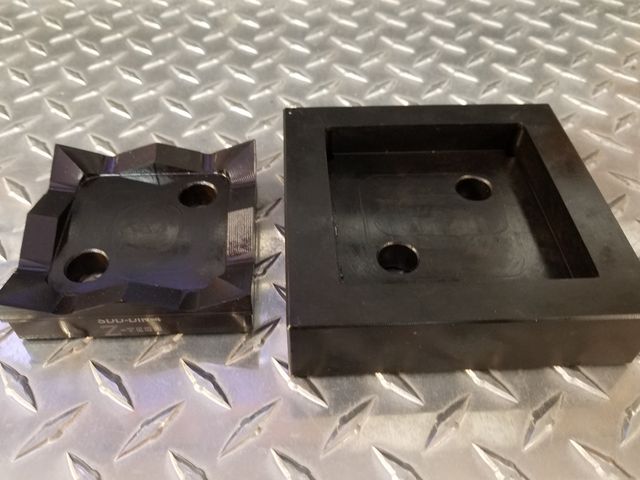 Super Dandy Die DIN-4 , Heavy Duty Version, 3.626" X 3.626", (92.1MM X 92.1MM), Industry standard opening 