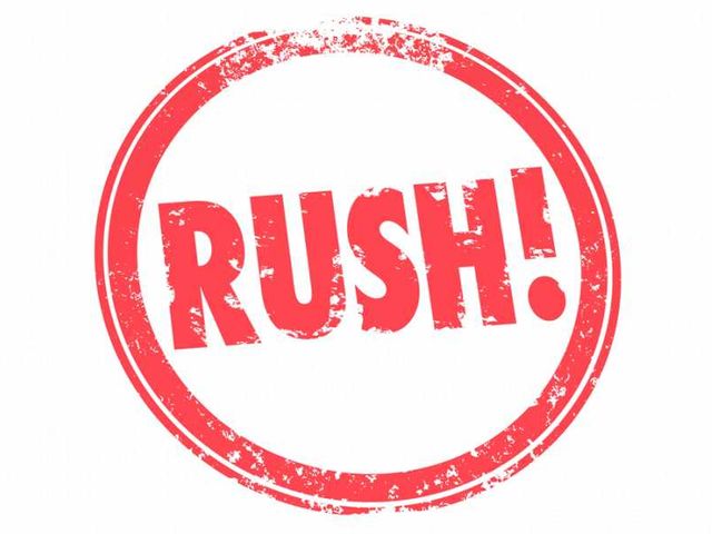 EXPEDITED PRODUCTION OF YOUR CUSTOM DIE SET!