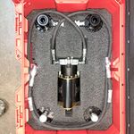 Milwaukee 48-22-8425 PackOut Tool Case with Custom CNC cutout(s) for BV-200-6 and 2ea CYL-200-Series Cylinders
