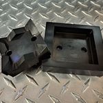 Dandy Die set, 3.210" x 3.210" (81.5MM x 81.5MM) square opening 