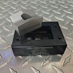 Custom uDL750- Die Set, 1.380" (35.0 mm) diameter by 1.890" (48.0mm)  with 0.157" (4.0 MM) Radius corners.   S7 Tool Steel Punch, rated to 12 gauge stainless steel