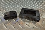 Dandy Dieset, 1.378" x 2.559" (35mm x 65mm) for Harting "B" series and Wieland connectors.  Includes drill guide holes in die base 