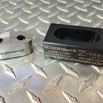 Custom Dandy Die, .835" by 1.960" Full Radius Ends Includes heavy duty VR cutter. 