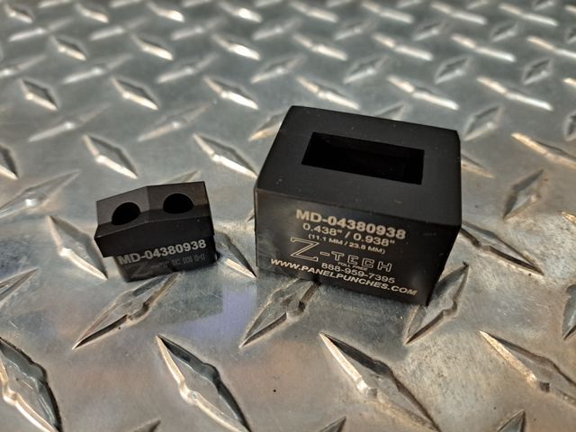 Custom Mini Dandy Die, 0.438" by 0.938"