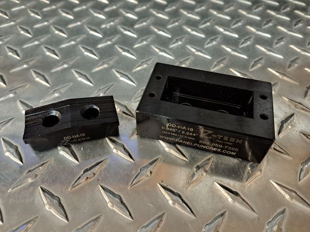 Dandy Dieset, 0.945" by 2.244" for Harting "A" Series 10 pin
