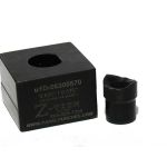 Custom Micro Dandy Die Set  - Single Stud Pull - "D" 0.630  Dia. by 0.570" Over Flats 