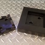 Super Dandy Die DIN-4 , Heavy Duty Version, 3.626" X 3.626", (92.1MM X 92.1MM), Industry standard opening 