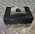 Custom uDL750- Die Set, 1.380" (35.0 mm) diameter by 1.890" (48.0mm)  with 0.157" (4.0 MM) Radius corners.   S7 Tool Steel Punch, rated to 12 gauge stainless steel