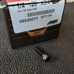 Socket Head Cap Screw 1/4"-20 by 3/4" 