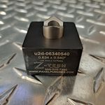 Custom Micro Dandy Die Set  - Single Stud Pull - "Double-D"  0.634" (16.1mm) Dia. by 0.540" (13.7mm) Over Flat.    Requires the uD375-Puller for operation.