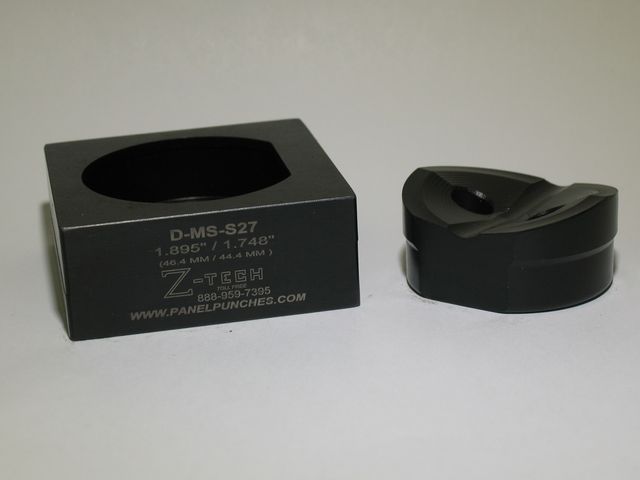 MS Shell 27 "D"  Die Set 1.895" Dia. 1.748 Over Flat