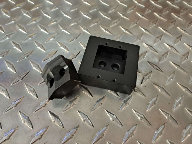 Custom Mini Dandy Dieset,  1.250" by 1.375"  (31.75mm x 34.93mm) with drill guide holes