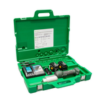 GREENLEE LS100X11A INTELLIPUNCH 11-TON SET, WITH CASE & BATTERY
