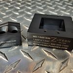 Custom Mini-Dandy Die Set 1.448" by 1.530" Airpax LEL series  2 pole circuit breaker complete with drill guides ...