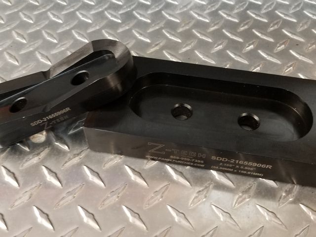 Custom Super Dandy Dieset, 2.165" by 5.906" (55 MM X 150mm) with Full Radius Ends