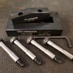 Custom DDH Die Set,  1.000" by 4.000" with 0.073 Radius Corners.  Delivery approximately 14 days ARO