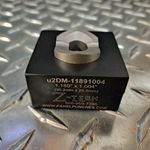 u2DM Dandy Die Set  - Single Stud Pull - Double "D"
1.189"  Dia. by .1.004" Over Flats

