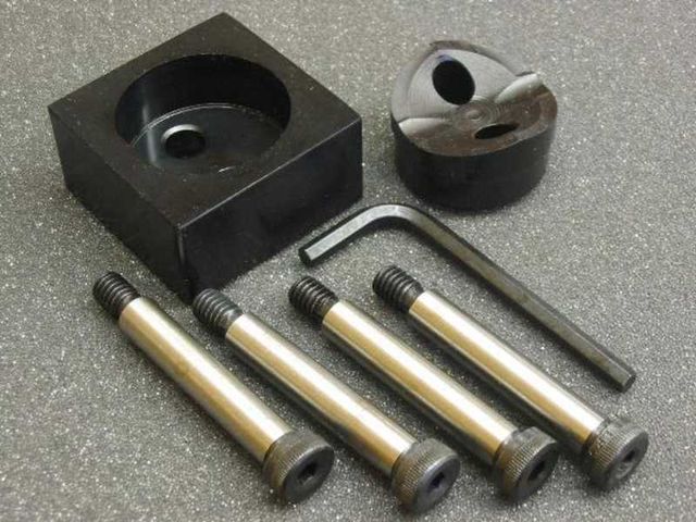 Custom Round Die with Flat 1.629" Diameter by 1.570" over flat (Note- non standard, not to D38999M)