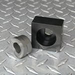 Custom Single "D"  MS Shell 32 Die Set 2.140" Dia.  2.092" Over Flat  Maximum - 12 Gauge Stainless Steel Heavy Duty S7 Center,  rated to 12 gauge stainless steel