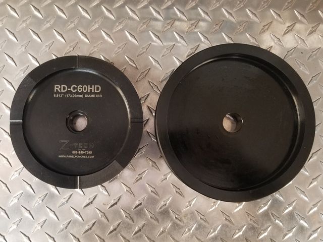 Custom Round 6" Conduit (6.813") Die Set - Heavy Duty