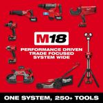 Milwaukee 3120-21 M18 Brushless Single Acting 10,000 PSI Hydraulic Pump with 48" High Pressure Hose and Quick Connect Fittings 