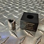 Custom Micro Dandy Die Set  - Single Stud Pull - "D" 0.638  Dia. by .586" Over Flat