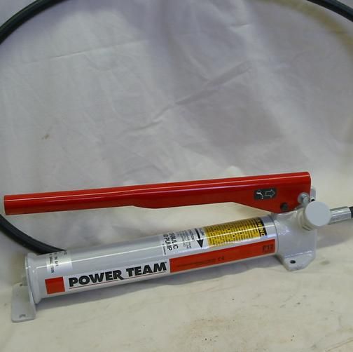Manual Hydraulic Pump with Hose and male HP connector