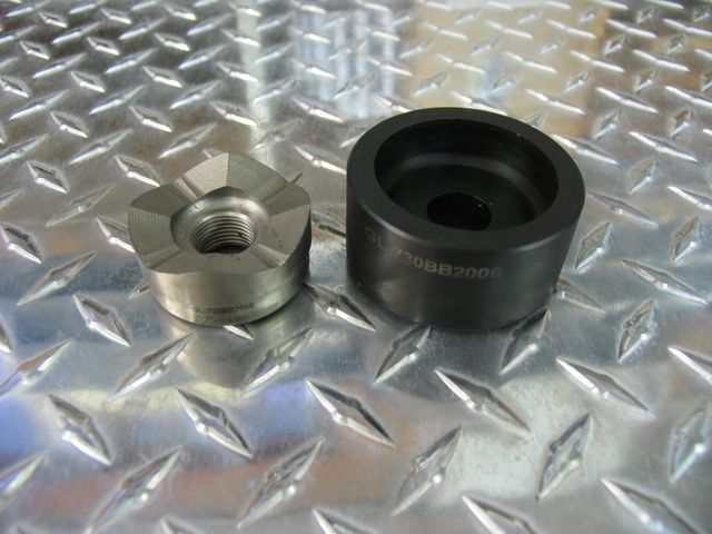 Round Die Set 2.000 Dia. with S-7 Steel punch