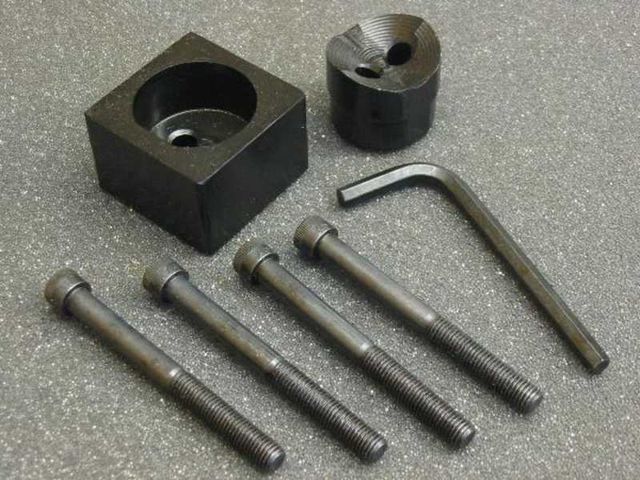 Custom Round Die with Flat 1.002" Diameter by 0.940" over flat (Note- non standard, not to D38999M) ...