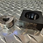 MS Shell 24 "D"  Die Set 1.696" Dia.  1.637" Over Flat Mil Spec D38999  Heavy Duty S7 Center,  rated to 12 gauge stainless steel