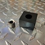 Custom Micro Dandy Die Set  - Single Stud Pull - Double "D" 0.634  Dia. by 0.539" Over Flats
