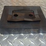 Custom Super Dandy Die  3.150" by  4.370"    with standard .073" radius corners. 