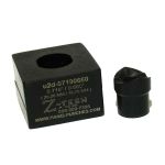 Custom Micro Dandy Die Set  - Single Stud Pull - Double "D" 0.719  Dia. by .660" Over Flats  (18.26MM / 16.8MM)