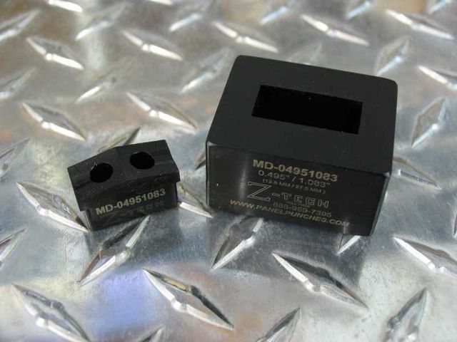 Custom Mini-Dandy Die Set 0.495" by 1.083"