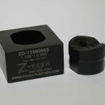 Custom Double D Die Set 1.156" by 0.968" over flats (2)